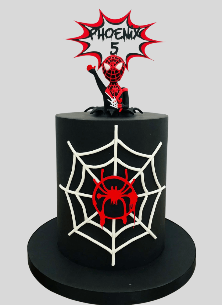 Refined Miles Morales Cake