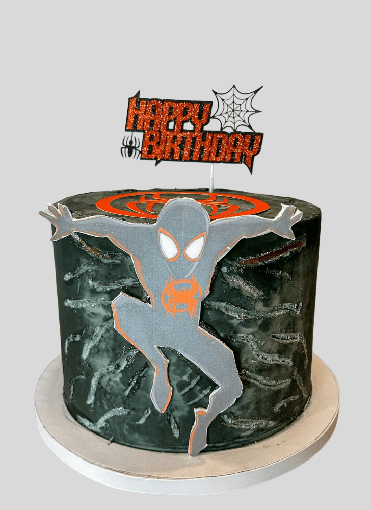 Shapely Miles Morales Cake