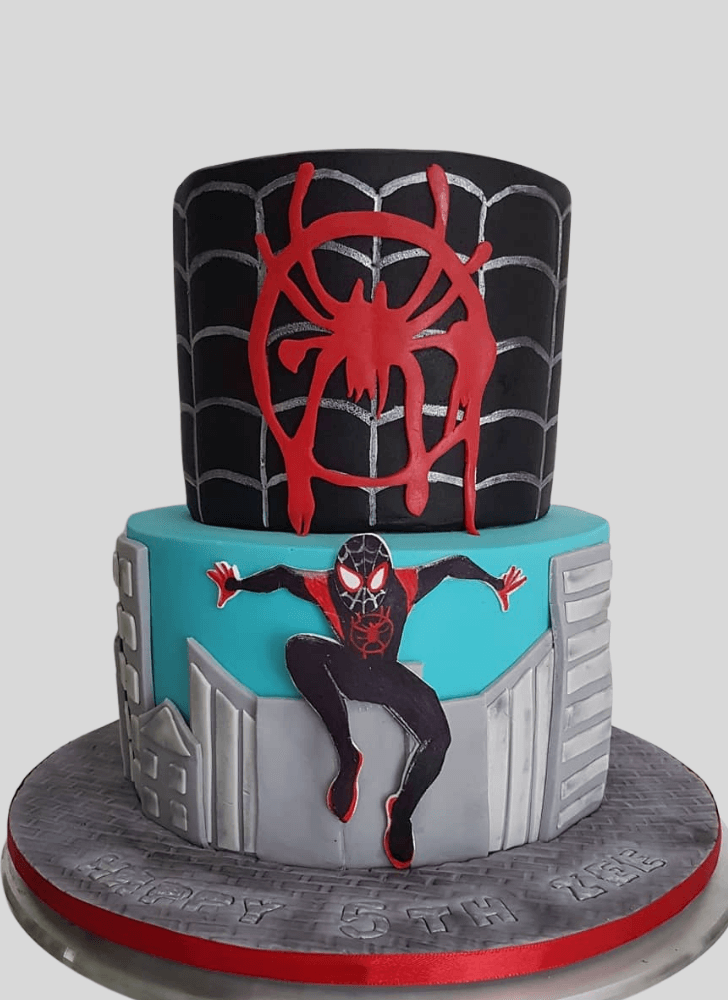 Superb Miles Morales Cake