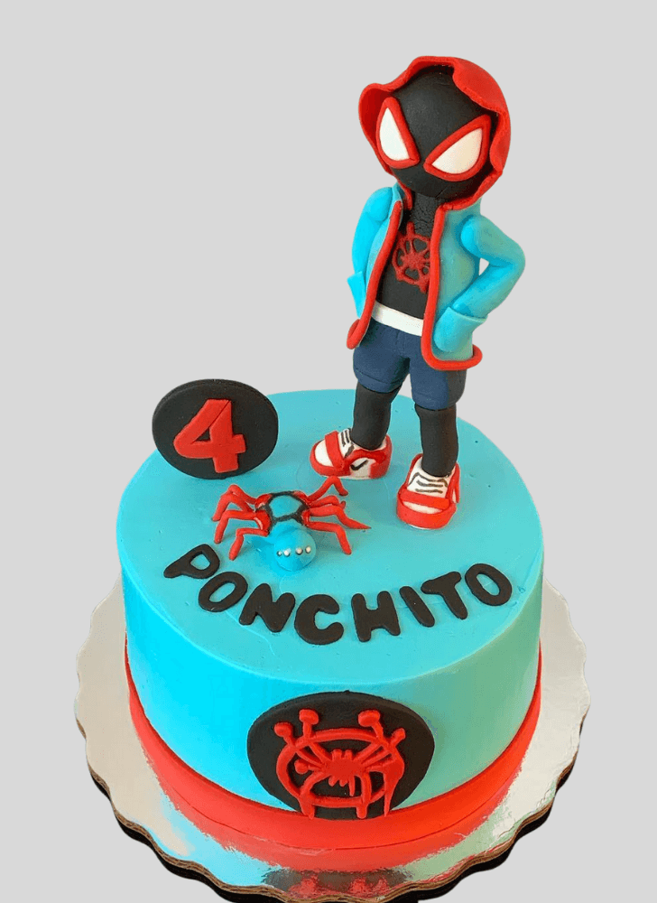 Wonderful Miles Morales Cake Design
