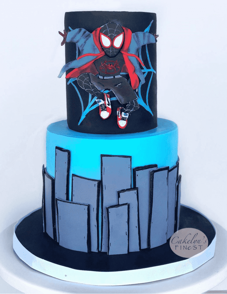 Enticing Miles Morales Cake