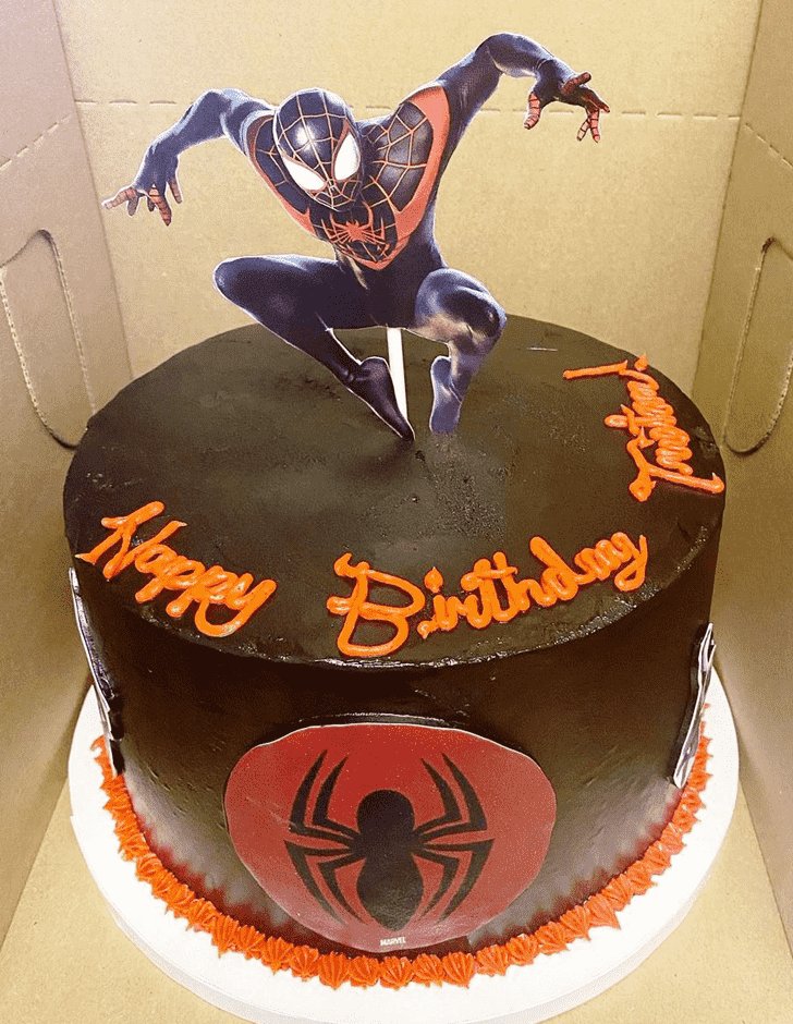 Refined Miles Morales Cake