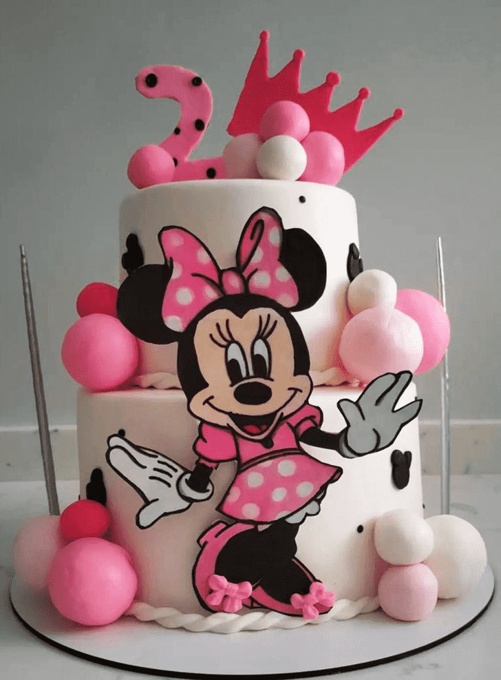 Magnetic Mini Mouse Cake