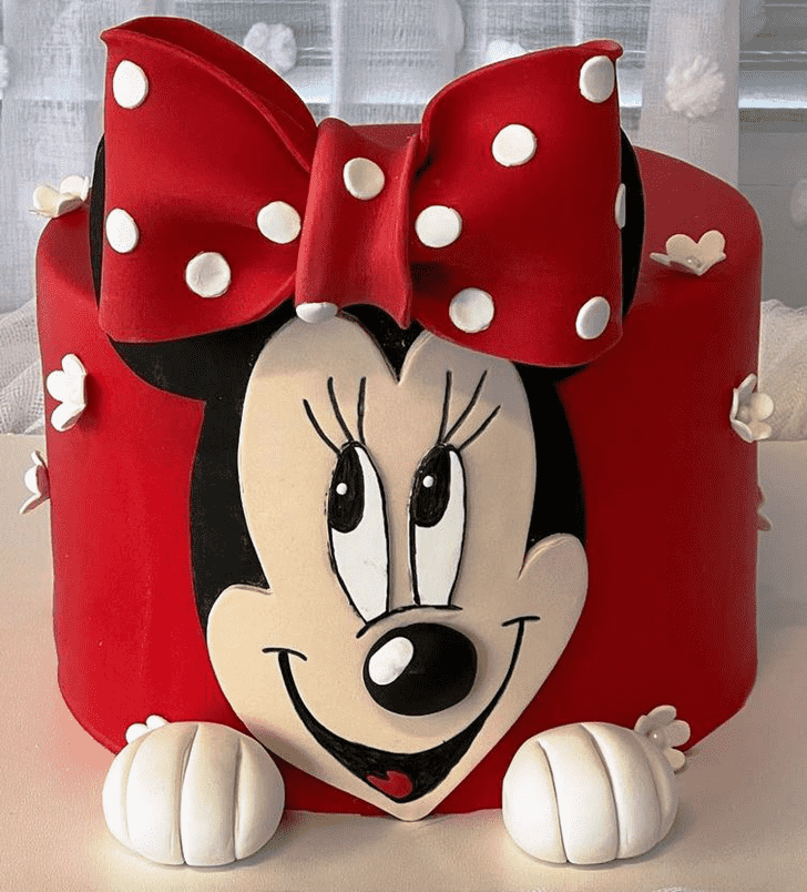 Wonderful Mini Mouse Cake Design