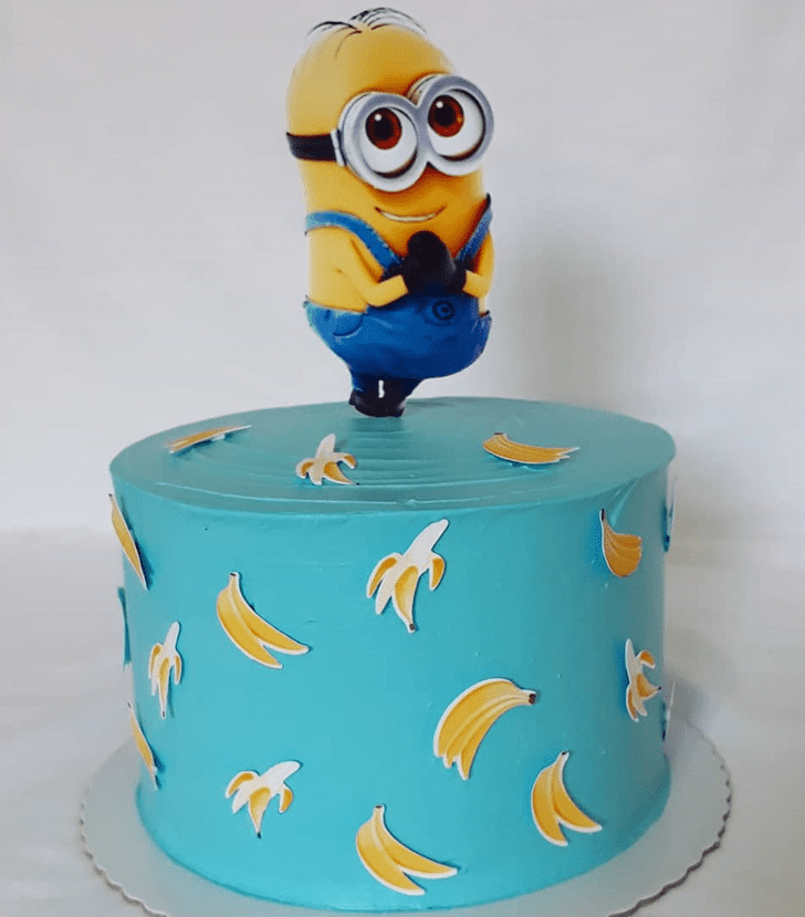 Comely Minions Cake