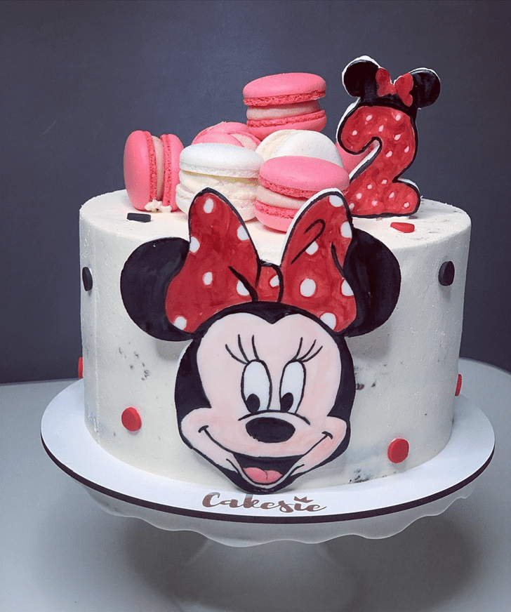 Angelic Minnie Mouse Cake