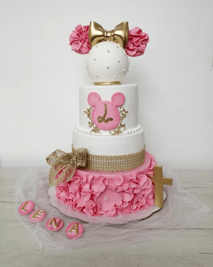 Enthralling Minnie Mouse Cake