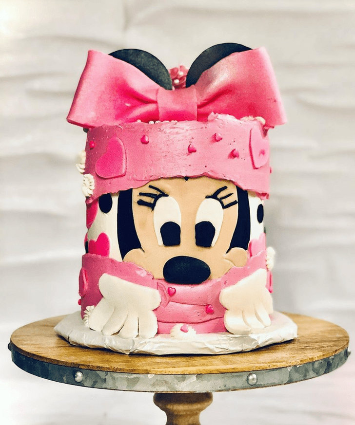 Good Looking Minnie Mouse Cake