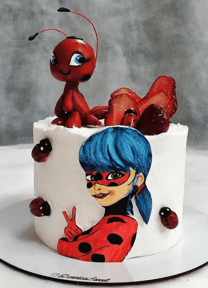 Alluring Miraculous Ladybug Cake