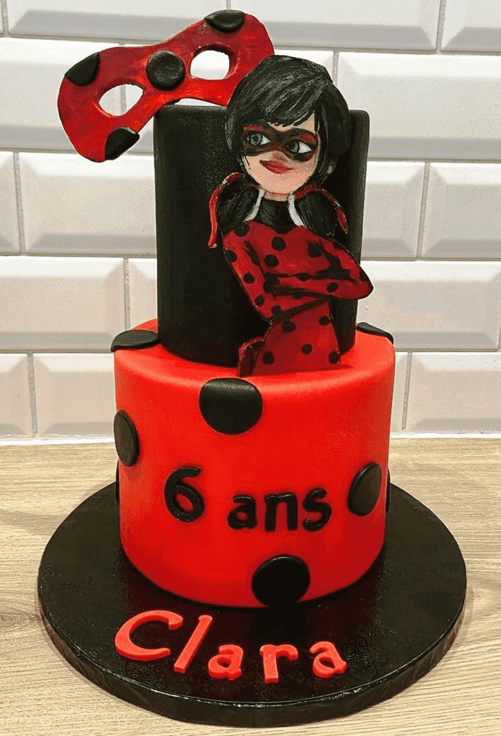 Dazzling Miraculous Ladybug Cake