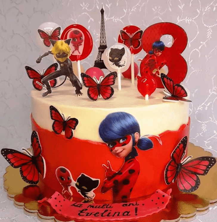 Good Looking Miraculous Ladybug Cake