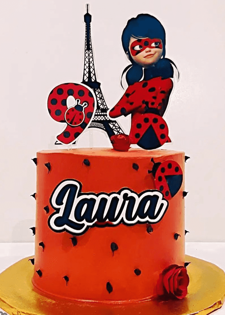 Gorgeous Miraculous Ladybug Cake