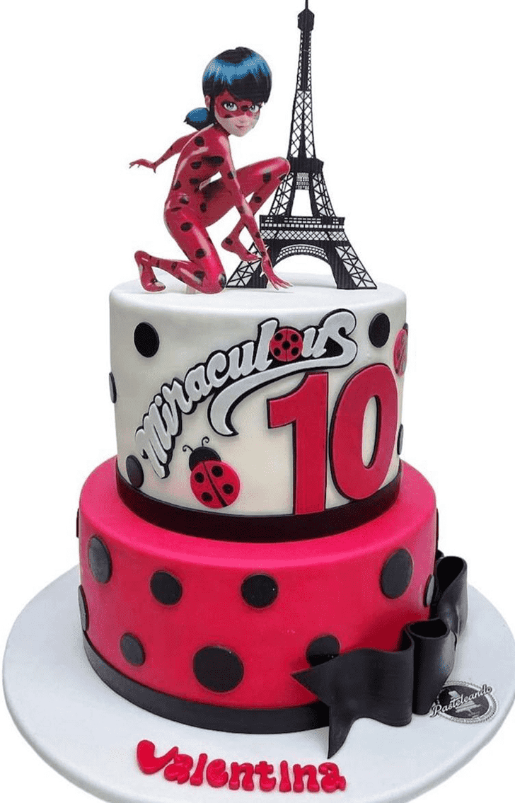 Ideal Miraculous Ladybug Cake