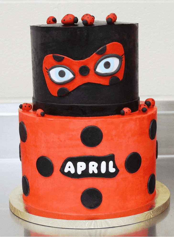 Magnificent Miraculous Ladybug Cake