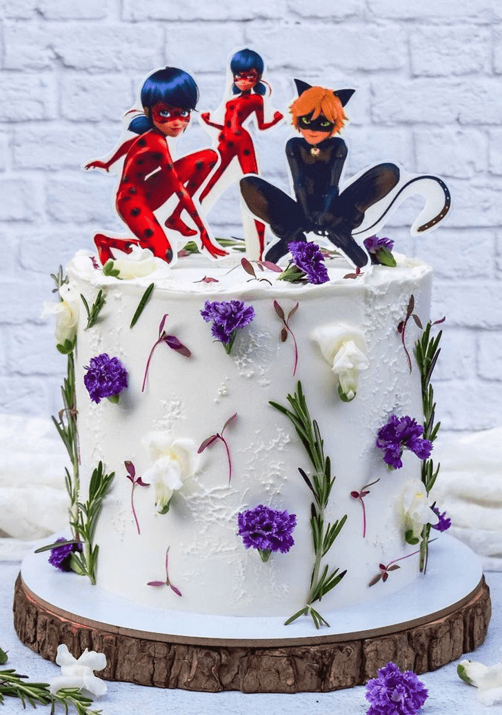 Radiant Miraculous Ladybug Cake