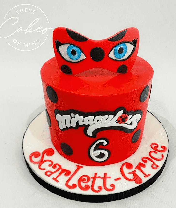 Refined Miraculous Ladybug Cake