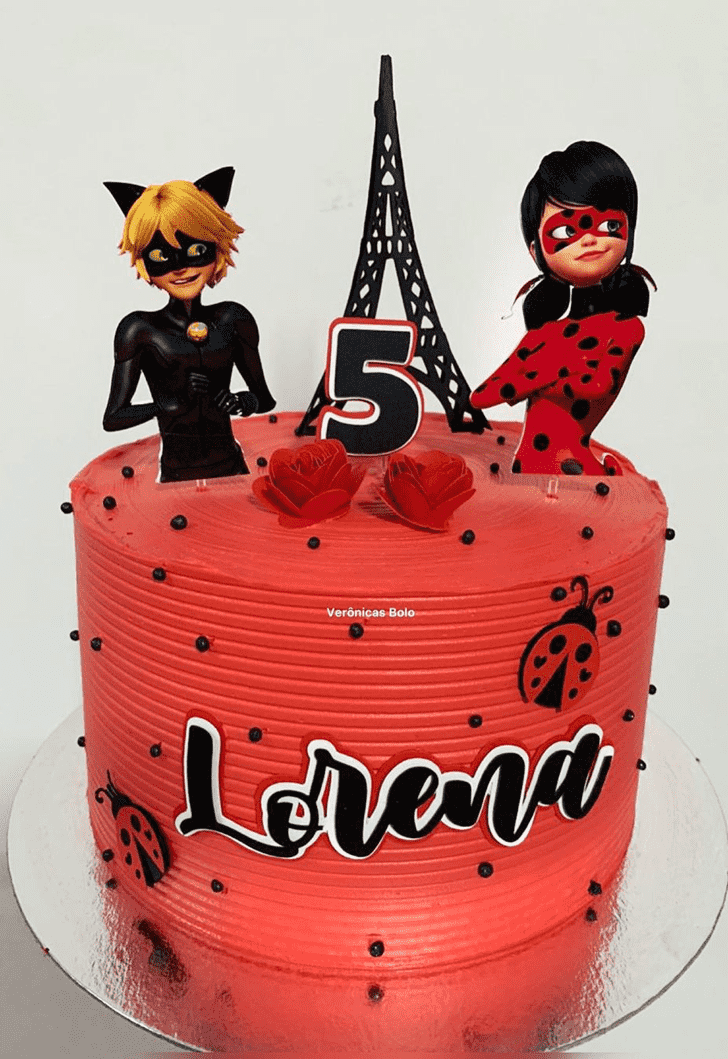 Stunning Miraculous Ladybug Cake