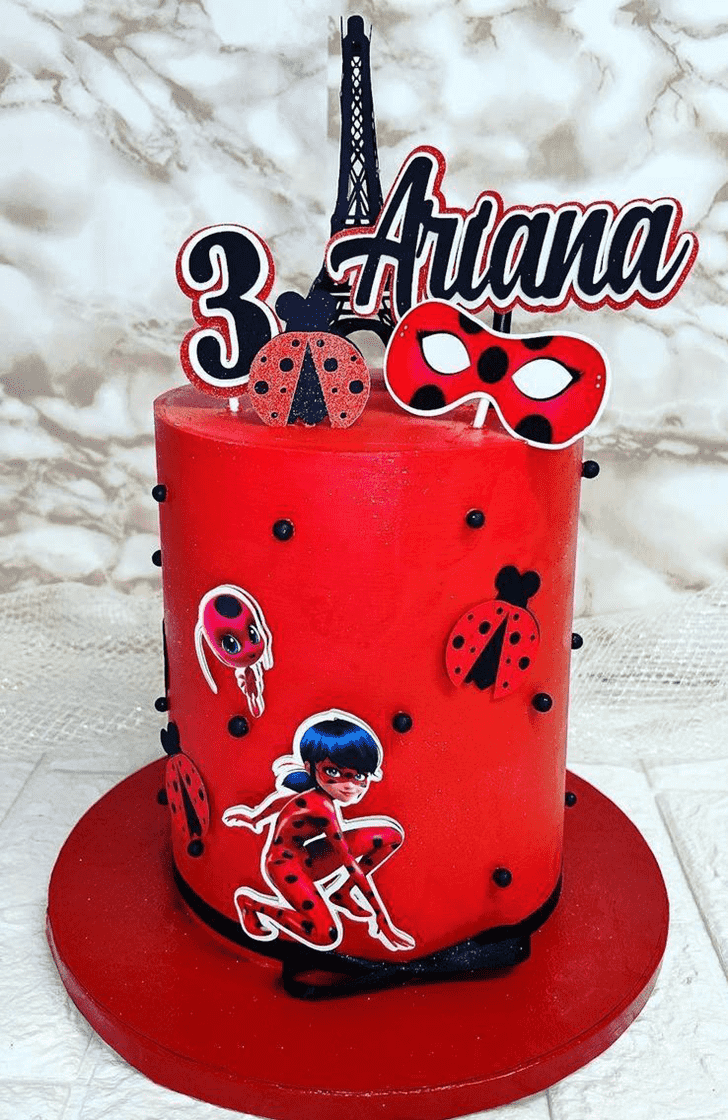 Superb Miraculous Ladybug Cake