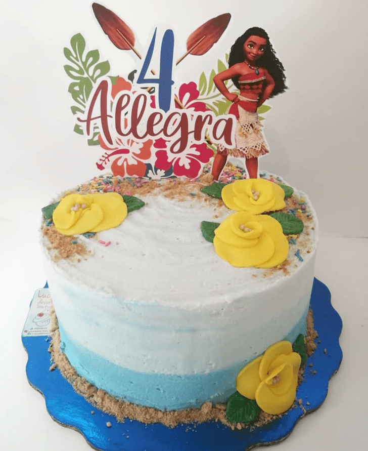 Gorgeous Moana Cake