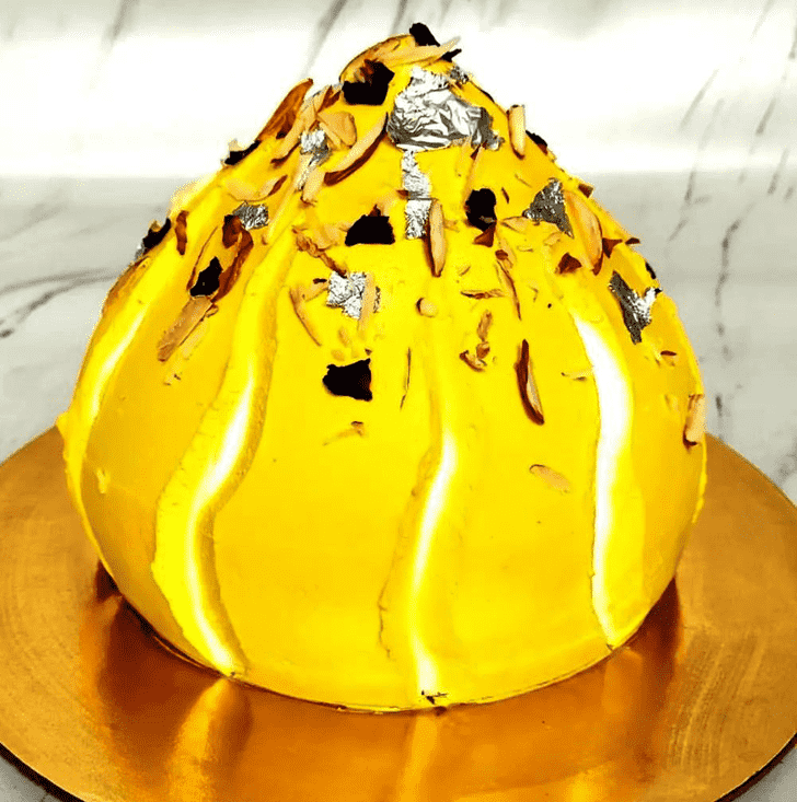 Delightful Modak Cake