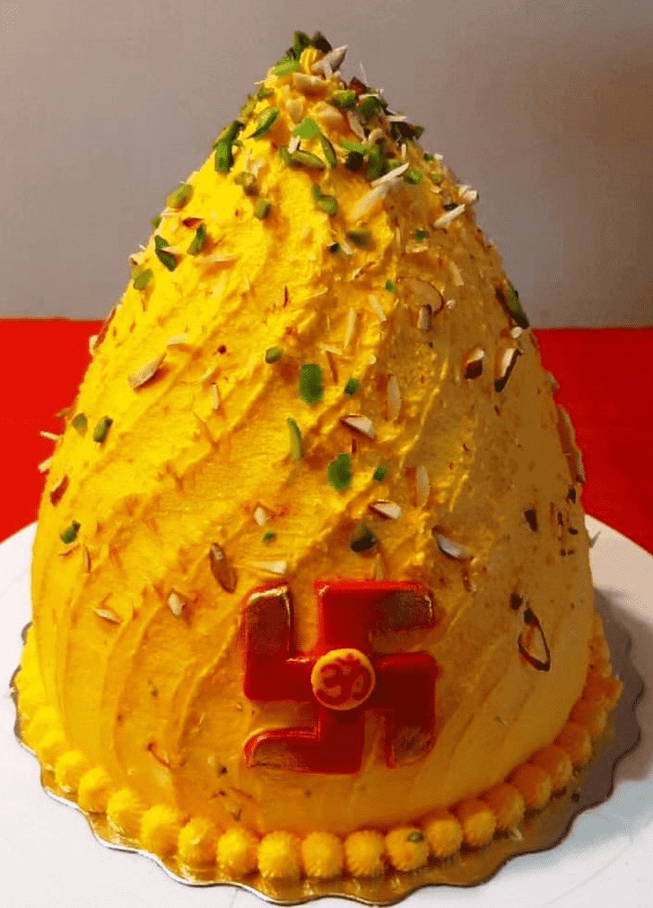 Radiant Modak Cake
