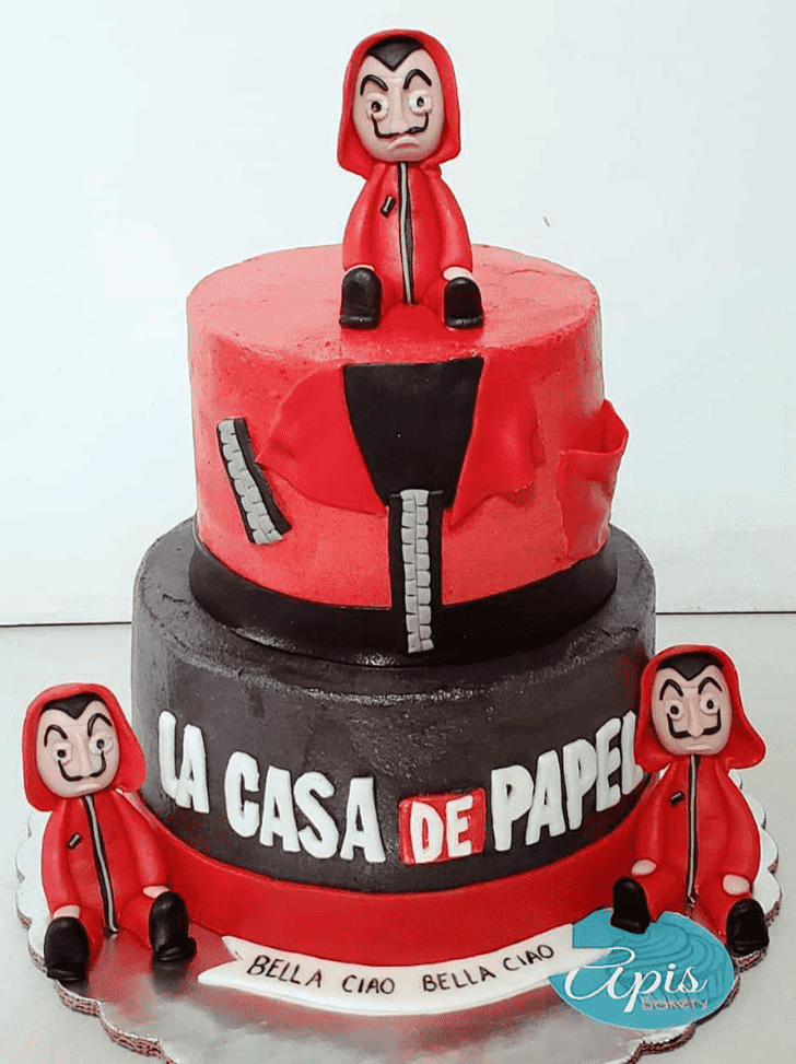 Divine Money Heist Cake