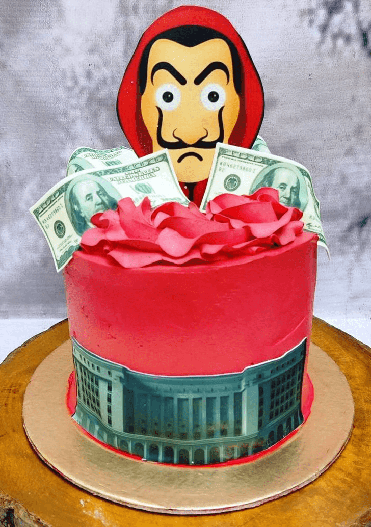 Nice Money Heist Cake