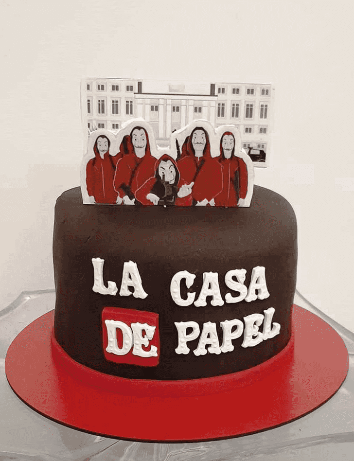 Stunning Money Heist Cake