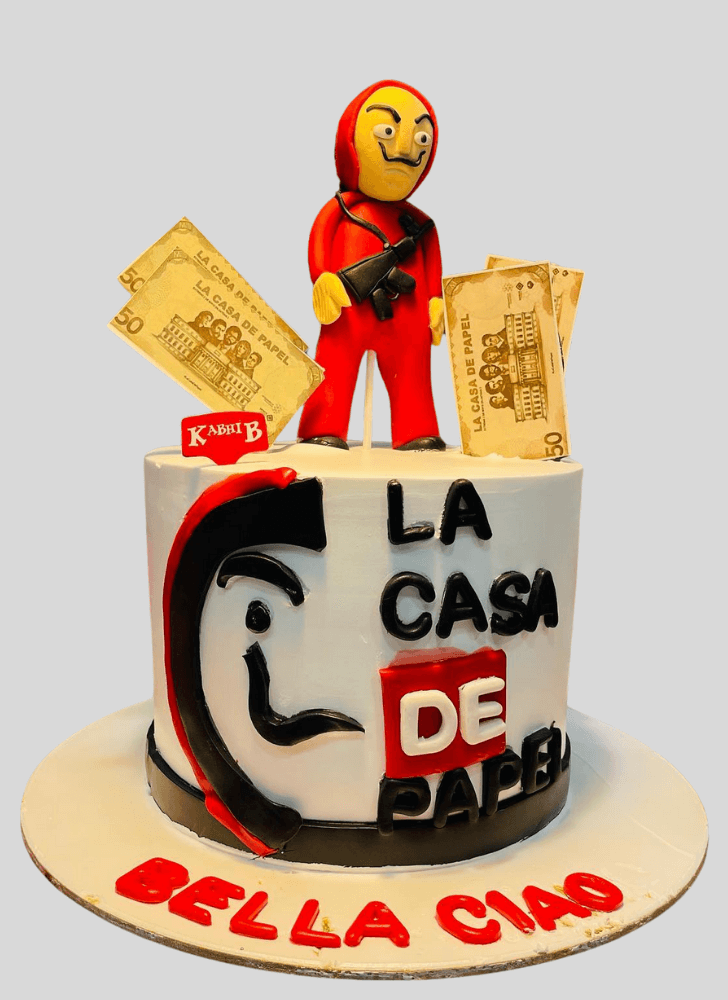 Appealing Money Heist Cake