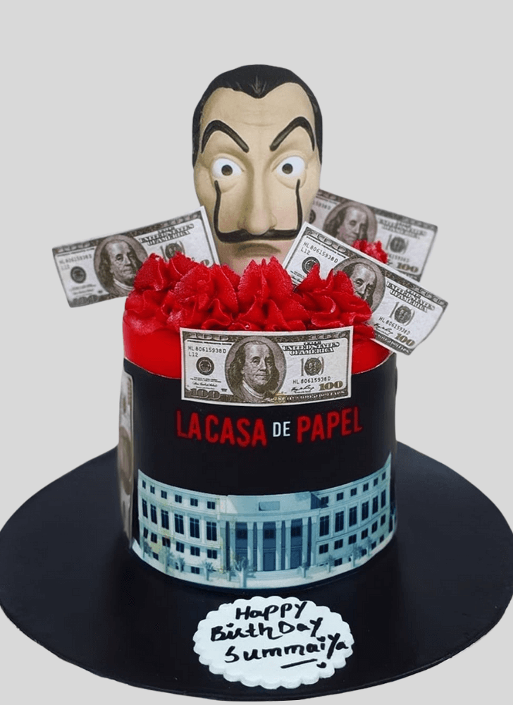 Stunning Money Heist Cake