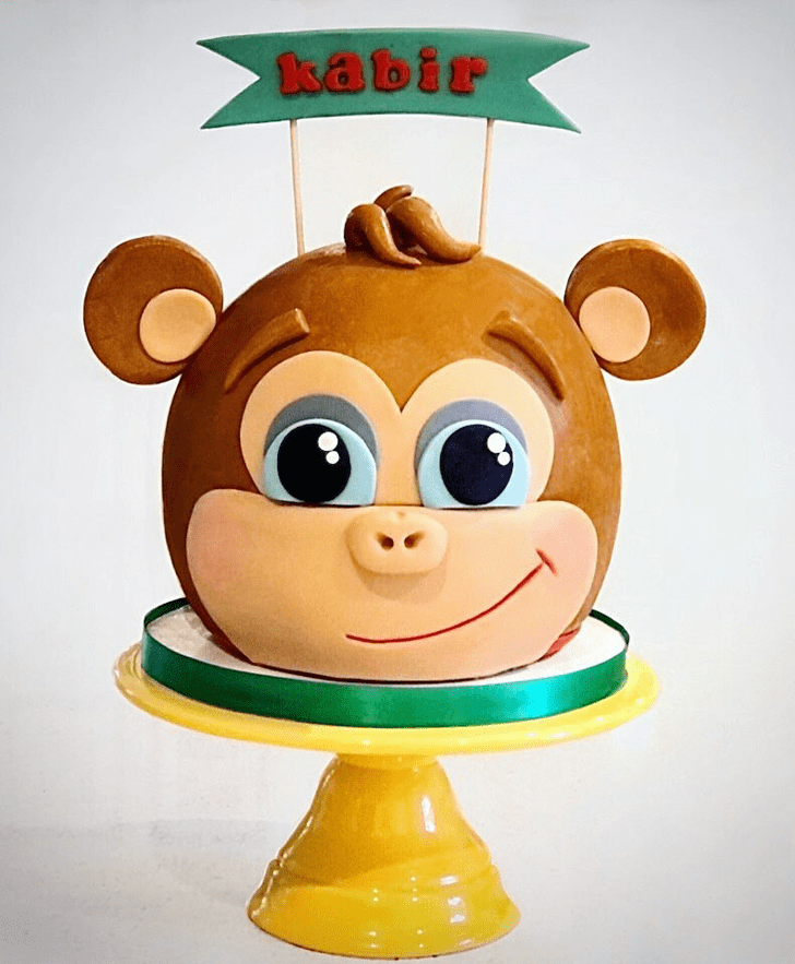 Alluring Monkey Cake