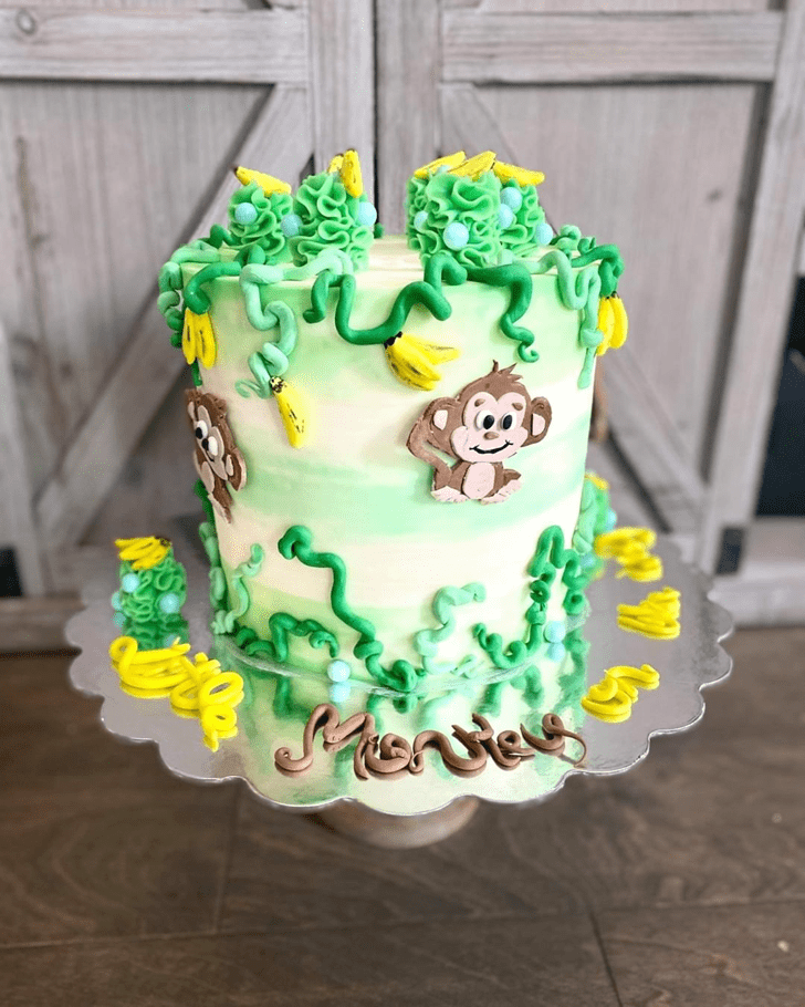 Appealing Monkey Cake