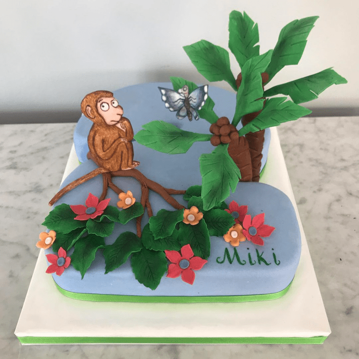Dazzling Monkey Cake