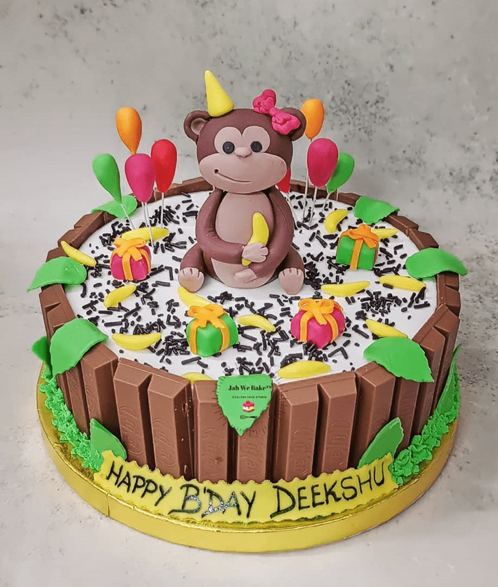 Mesmeric Monkey Cake