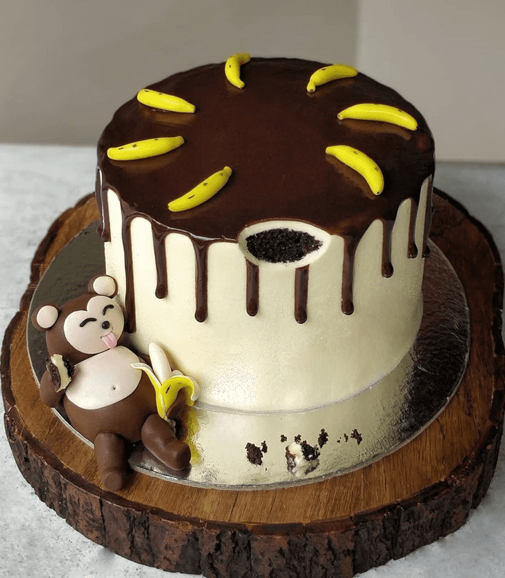 Slightly Monkey Cake