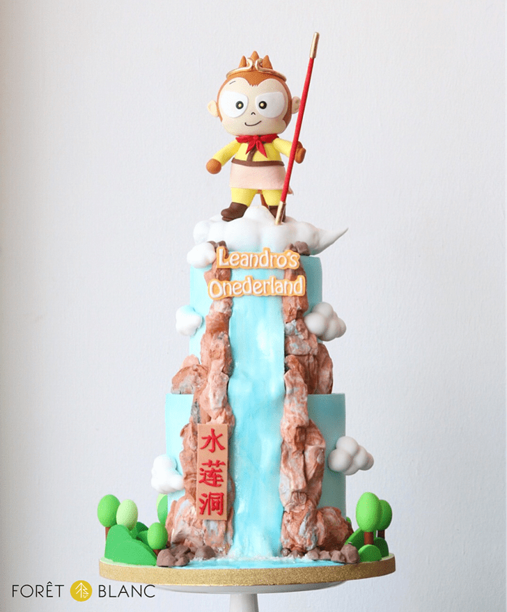 Appealing Monkey King Cake
