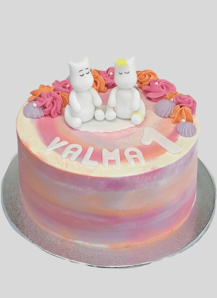 Angelic Moomin Cake