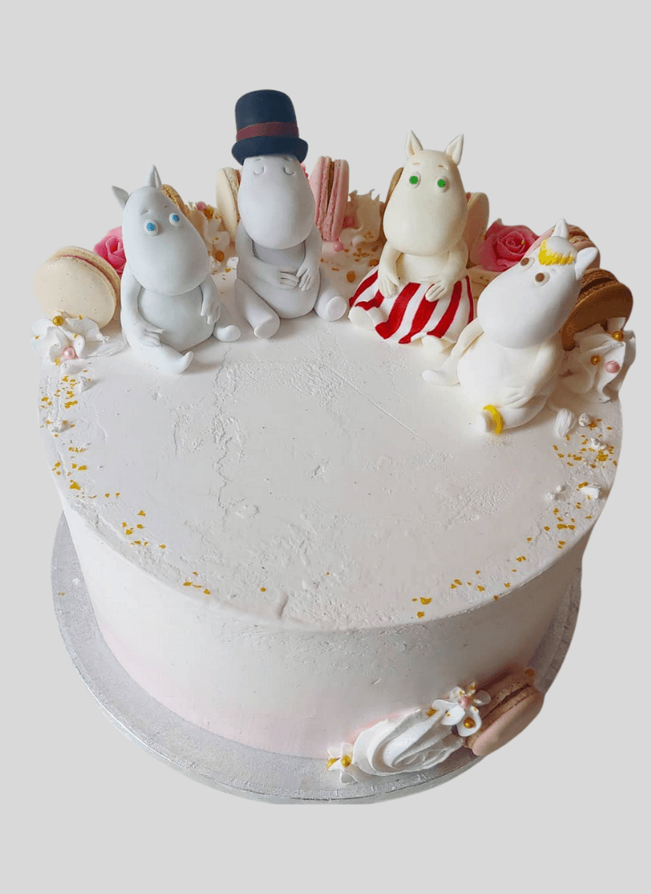 Appealing Moomin Cake
