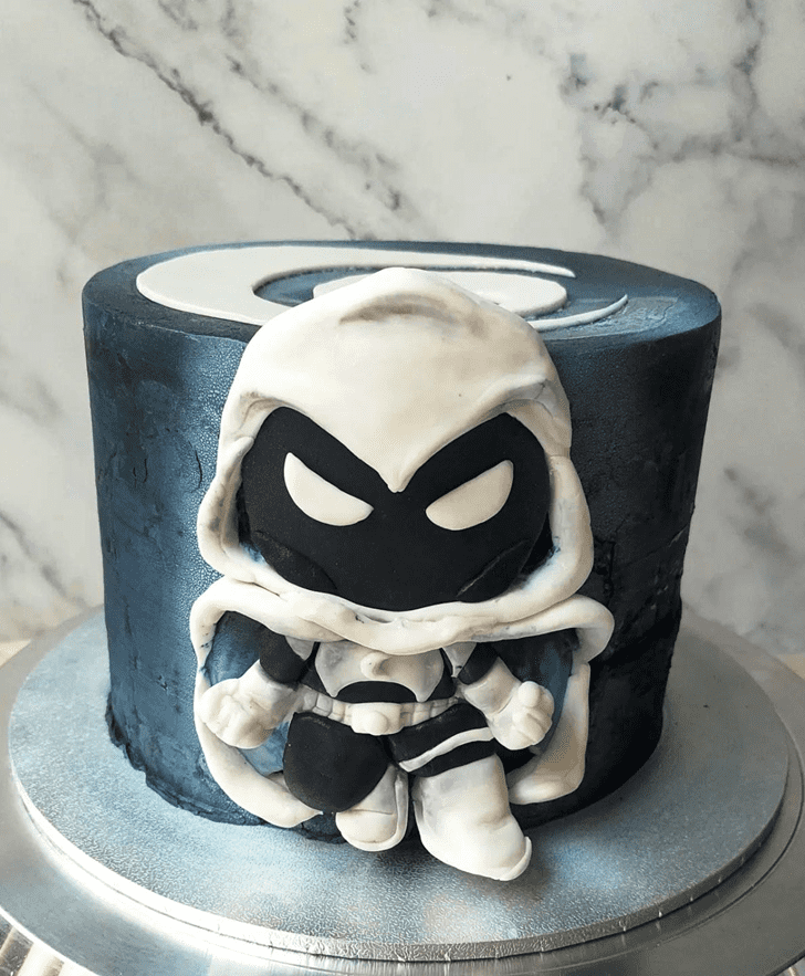 Adorable Moon Knight Cake