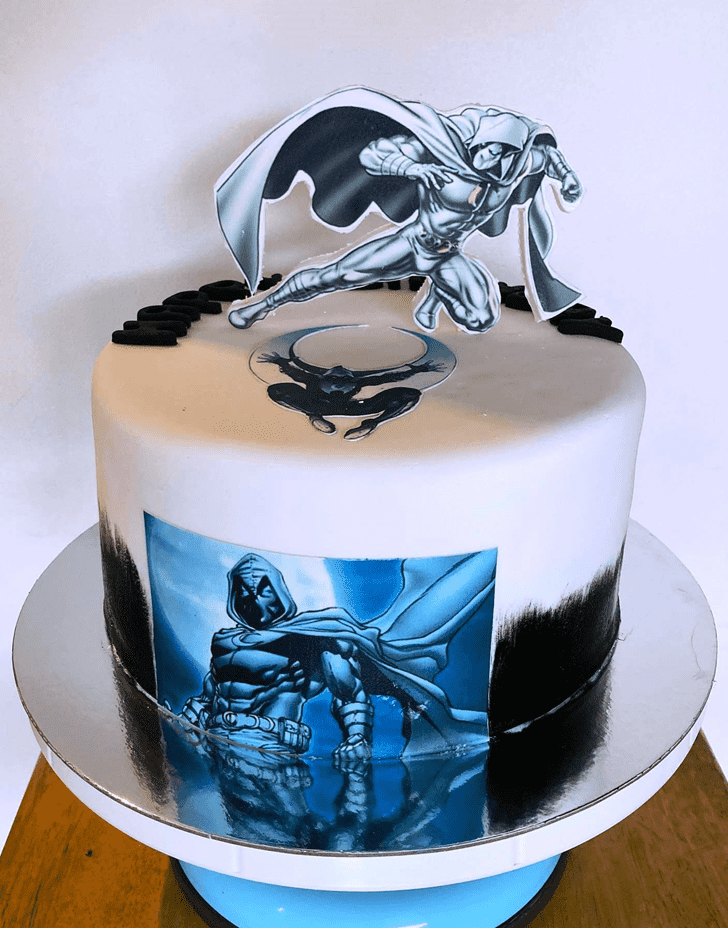 Alluring Moon Knight Cake