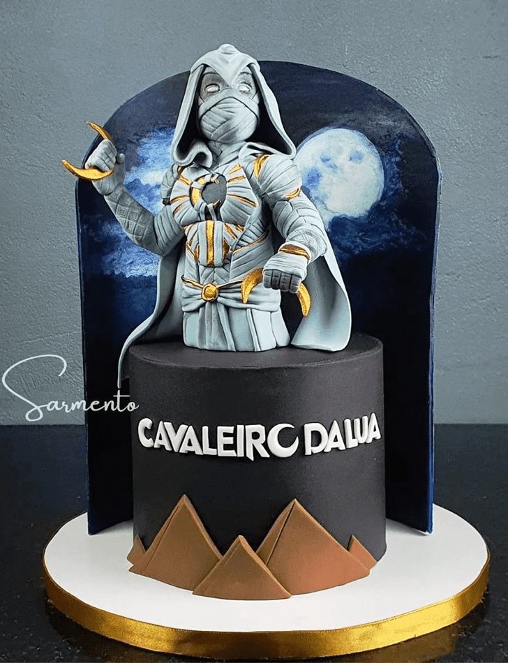 Divine Moon Knight Cake