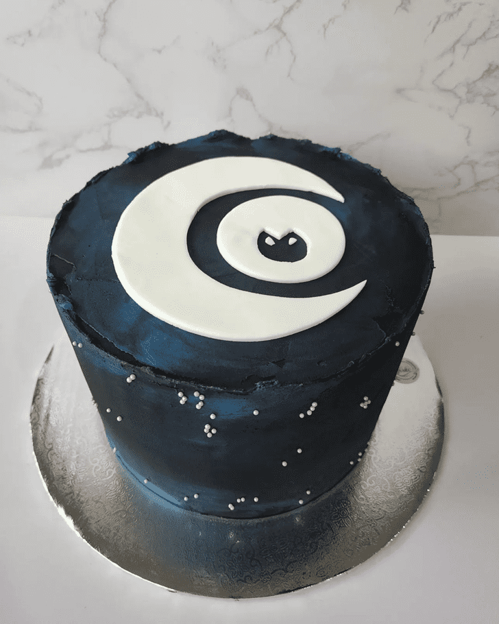 Moon Knight Blue Black Cake