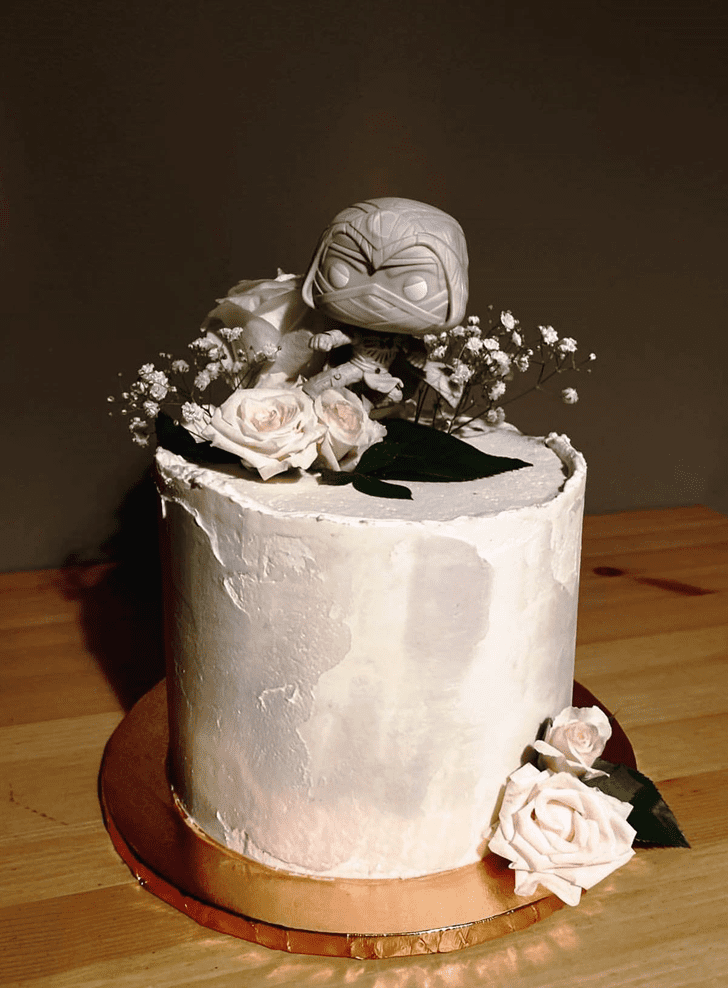Moon Knight White Cake