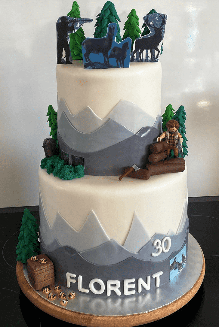 Magnificent Mountain Cake