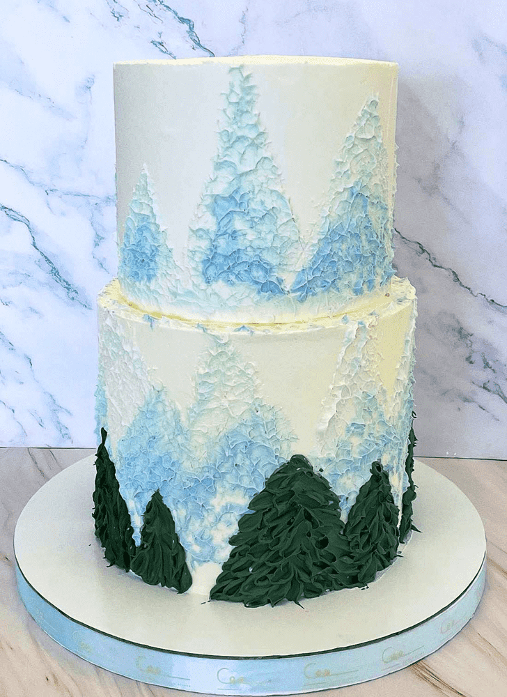 Resplendent Mountain Cake