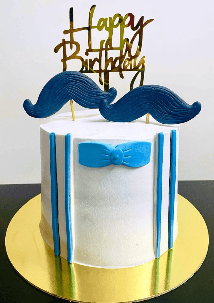 Excellent Moustache Cake