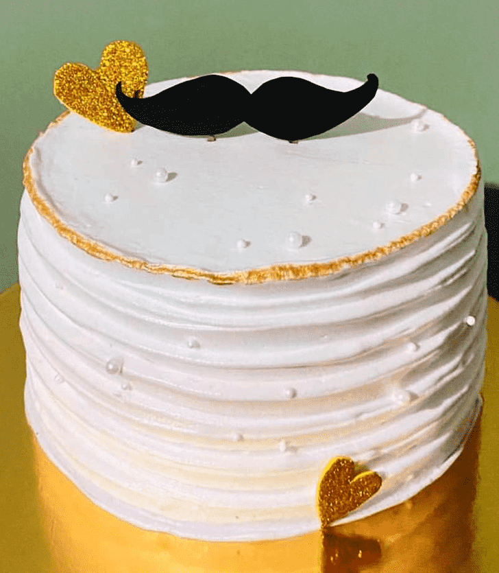 Fine Moustache Cake