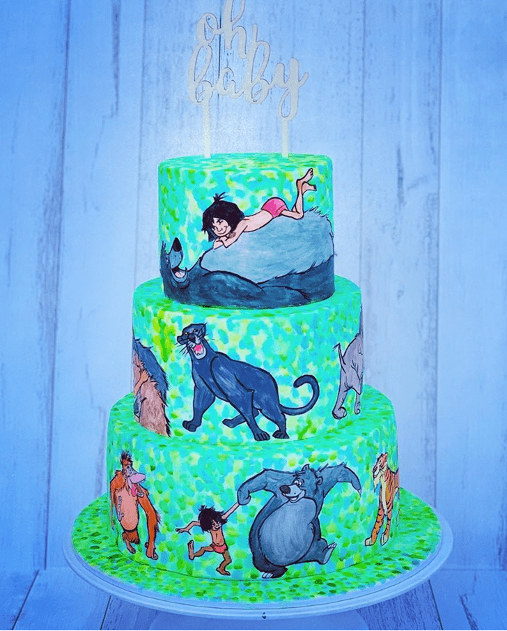 Admirable Mowgli Cake Design