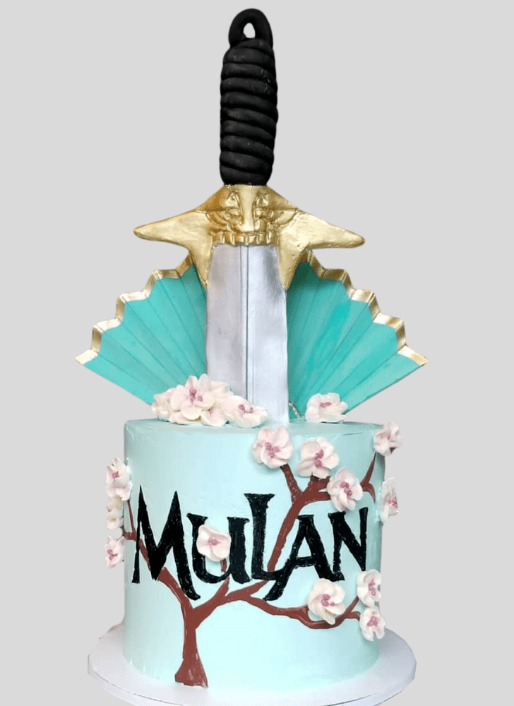 Adorable Mulan Cake