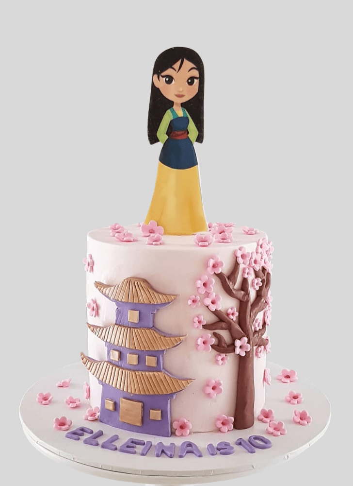 Alluring Mulan Cake